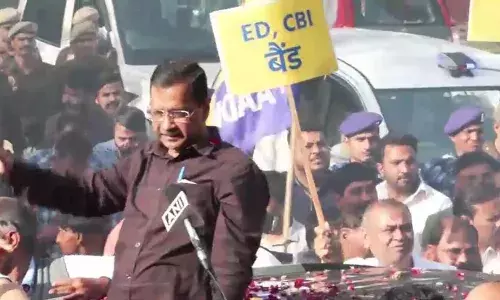 केजरीवाल का विजय रोड शो! समर्थकों ने मनाया जश्न