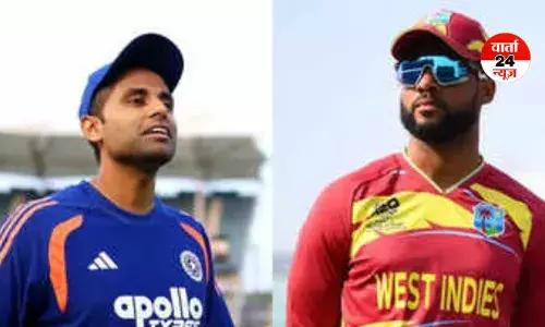 IND vs WI: करो या मरो मुकाबले में बुमराह ने चटकाए 2 विकेट, वेस्टइंडीज ने दिया भारत को 196 रनों का लक्ष्य