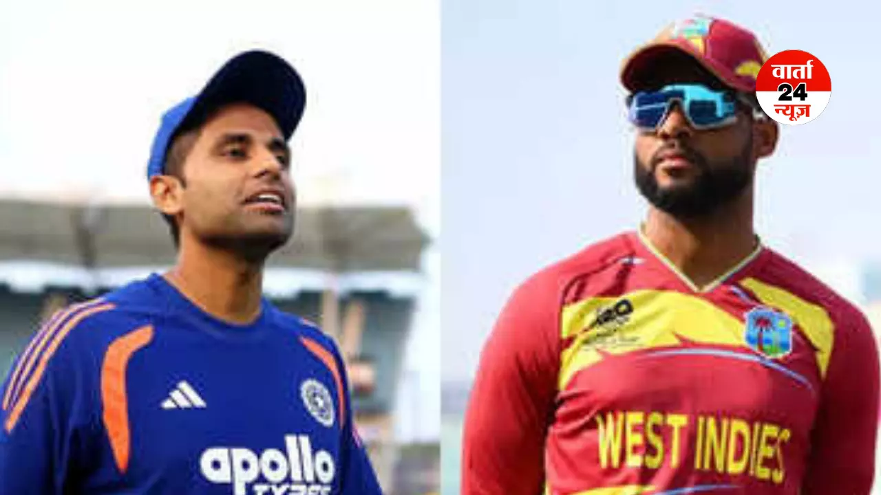IND vs WI: करो या मरो मुकाबले में बुमराह ने चटकाए 2 विकेट, वेस्टइंडीज ने दिया भारत को 196 रनों का लक्ष्य IND vs WI: करो या मरो मुकाबले में बुमराह ने चटकाए 2 विकेट, वेस्टइंडीज ने दिया भारत को 196 रनों का लक्ष्य