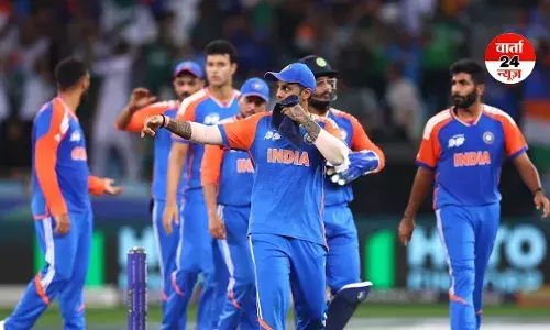 टी20 वर्ल्ड कप: सेमीफाइनल में इंडिया का इंग्लैंड से होगा भिड़ंत! जीतने वाली टीम को मिलेगा फाइनल का टिकट, जानें कब देख पाएंगे मुकाबला टी20 वर्ल्ड कप: सेमीफाइनल में इंडिया का इंग्लैंड से होगा भिड़ंत! जीतने वाली टीम को मिलेगा फाइनल का टिकट, जानें कब देख पाएंगे मुकाबला