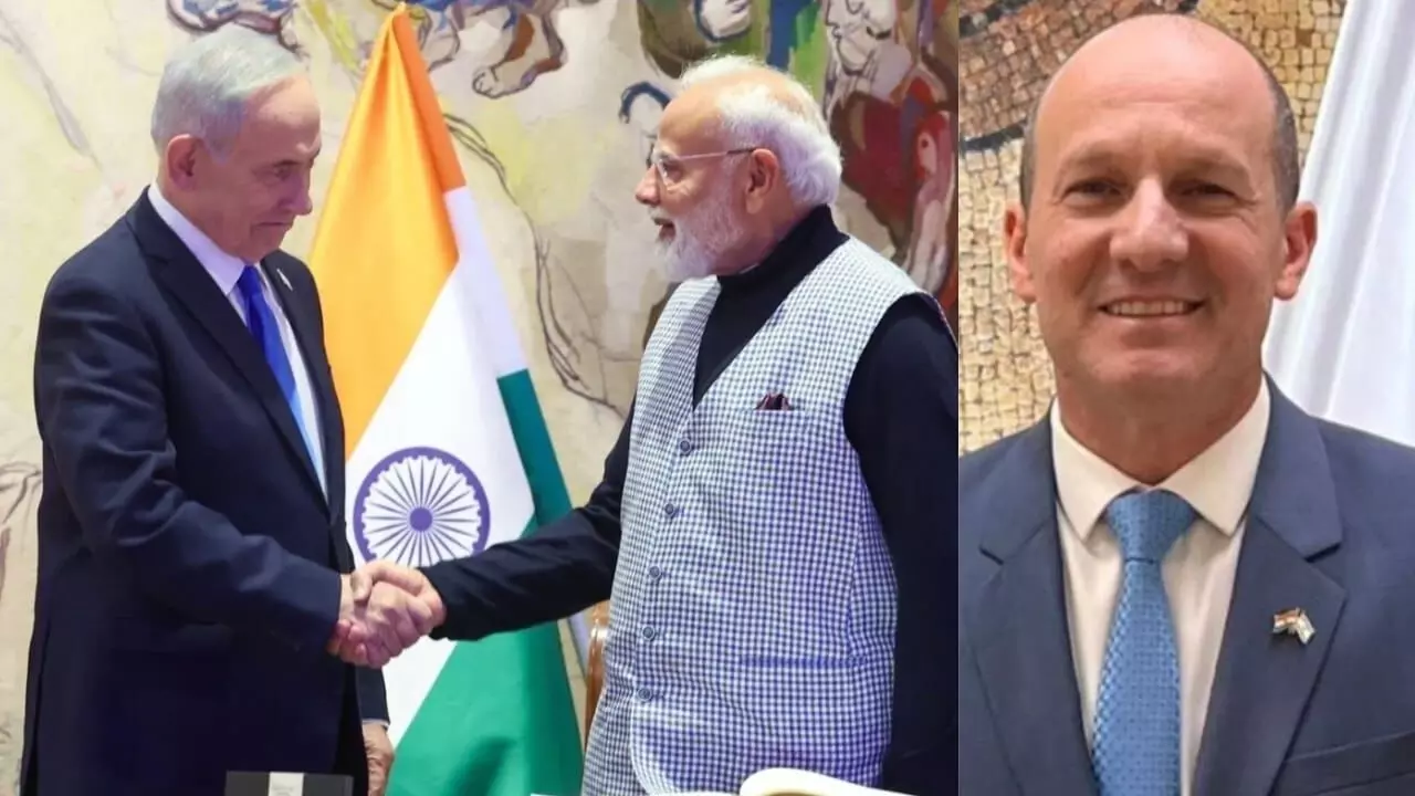 Israel-Iran War: PM मोदी के इजरायल छोड़ने के बाद मिला मौका, इजरायली राजदूत ने ईरान पर हमले का खोला राज... Israel-Iran War: PM मोदी के इजरायल छोड़ने के बाद मिला मौका, इजरायली राजदूत ने ईरान पर हमले का खोला राज...