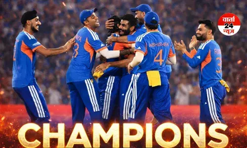 T20 World Cup final: भारत की शानदार जीत पर पीएम मोदी ने दी बधाई! राहुल ने ये बोलकर दीं शुभकामनाएं T20 World Cup final: भारत की शानदार जीत पर पीएम मोदी ने दी बधाई! राहुल ने ये बोलकर दीं शुभकामनाएं