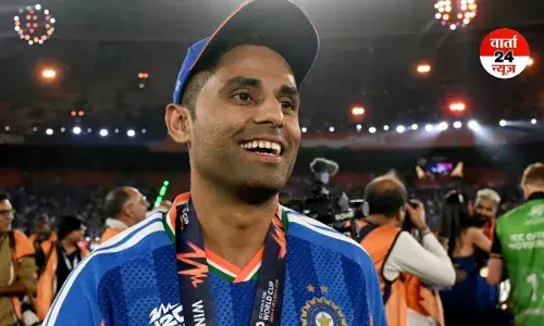 टी20 वर्ल्ड कप की ट्रॉफी उठाने के बाद कप्तान सूर्यकुमार यादव ने अब जताई इस बात की इच्छा