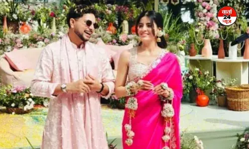 वंशिका के साथ आज सात फेरे लेंगे कुलदीप यादव, संगीत सेरेमनी में जमकर थिरके चहल -रैना