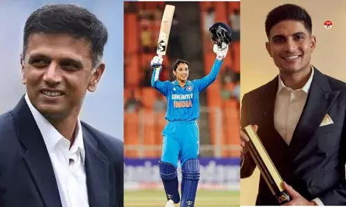 मंधाना-गिल बने सर्वश्रेष्ठ खिलाड़ी! इन दिग्गज को मिला लाइफटाइम अचीवमेंट अवॉर्ड, विश्वकप विजेता भी हुए सम्मानित मंधाना-गिल बने सर्वश्रेष्ठ खिलाड़ी! इन दिग्गज को मिला लाइफटाइम अचीवमेंट अवॉर्ड, विश्वकप विजेता भी हुए सम्मानित