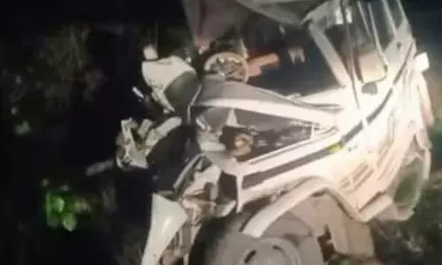 कैला देवी दर्शन से लौट रहे कार सवार पांच लोगों की आगरा में पेड़ से टकराने पर मौत, चार घायल