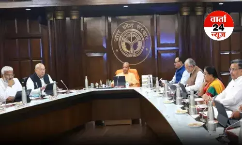 UP Cabinet: गेहूं की खरीद पर बढ़ायी गई MSP, सोलर सिटी और कोल माइन समेत 37 प्रस्तावों पर लगी मुहर UP Cabinet: गेहूं की खरीद पर बढ़ायी गई MSP, सोलर सिटी और कोल माइन समेत 37 प्रस्तावों पर लगी मुहर