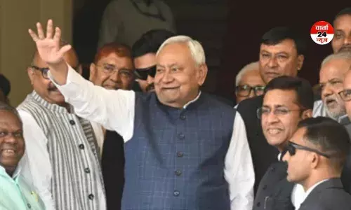 नीतीश कुमार निर्विरोध चुने गए जेडीयू के राष्ट्रीय अध्यक्ष नीतीश कुमार निर्विरोध चुने गए जेडीयू के राष्ट्रीय अध्यक्ष