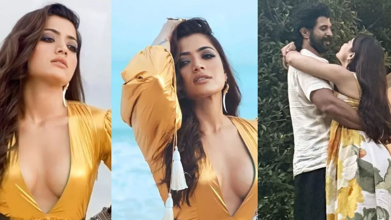 थाईलैंड में हनीमून मना रहा स्टार कपल, रश्मिका ने Instagram पर शेयर किया वाीडियो, बोली- माई हसबैंड... थाईलैंड में हनीमून मना रहा स्टार कपल, रश्मिका ने Instagram पर शेयर किया वाीडियो, बोली- माई हसबैंड...