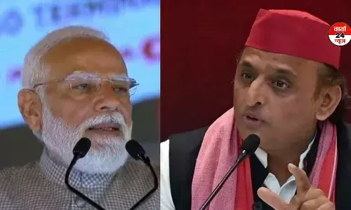 पीएम मोदी के लगाए आरोपों पर जमकर बरसे अखिलेश यादव, पलटवार कर बोले- हमारे प्रदेश में मेहमान बनकर आए हैं, विदा करेंगे...