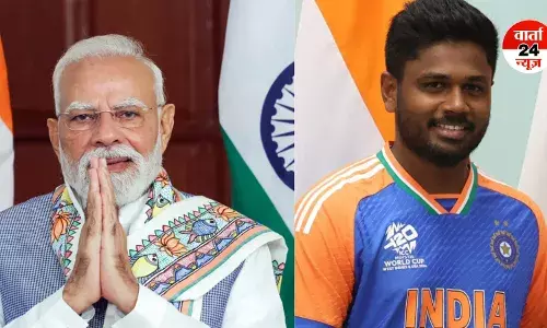 PM नरेंद्र मोदी भी संजू सैमसन के हुए मुरीद, टी20 वर्ल्ड कप में प्रदर्शन की सराहना की...