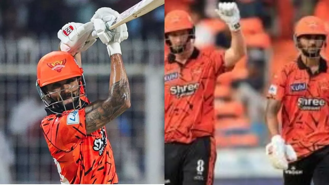 SRH vs LSG: नीतीश-क्लासेन की शतकीय साझेदारी, सनराइजर्स हैदराबाद ने लखनऊ को दिया 157 रनों का लक्ष्य... SRH vs LSG: नीतीश-क्लासेन की शतकीय साझेदारी, सनराइजर्स हैदराबाद ने लखनऊ को दिया 157 रनों का लक्ष्य...