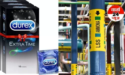 कंडोम की कीमतों में 50 प्रतिशत की हो सकती है वृद्धि, कच्चे माल की सप्लाई ठप, तेल-गैस के बाद अमोनिया और सिलिकॉन ऑयल पर असर... कंडोम की कीमतों में 50 प्रतिशत की हो सकती है वृद्धि, कच्चे माल की सप्लाई ठप, तेल-गैस के बाद अमोनिया और सिलिकॉन ऑयल पर असर...