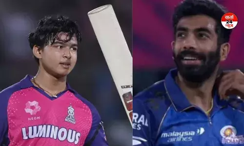 बेखौफ बल्लेबाजी! वैभव सूर्यवंशी के तूफान में उड़ा मुंबई इंडियंस! बुमराह को भी किया बेबस