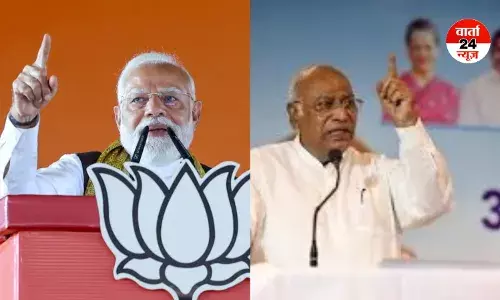 महिला आरक्षण बिल के समर्थन को लेकर पीएम मोदी ने सांसदों को लिखा पत्र! खड़गे ने दी यह प्रतिक्रिया... महिला आरक्षण बिल के समर्थन को लेकर पीएम मोदी ने सांसदों को लिखा पत्र! खड़गे ने दी यह प्रतिक्रिया...