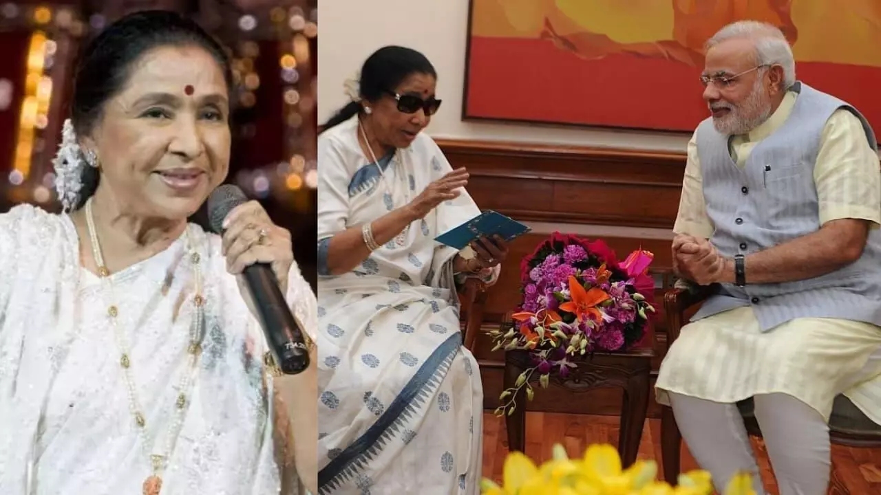 सुरों की मल्लिका आशा ताई के निधन पर पीएम समेत कई दिग्गज नेताओं ने दी श्रद्धांजलि! सुरों की मल्लिका आशा ताई के निधन पर पीएम समेत कई दिग्गज नेताओं ने दी श्रद्धांजलि!